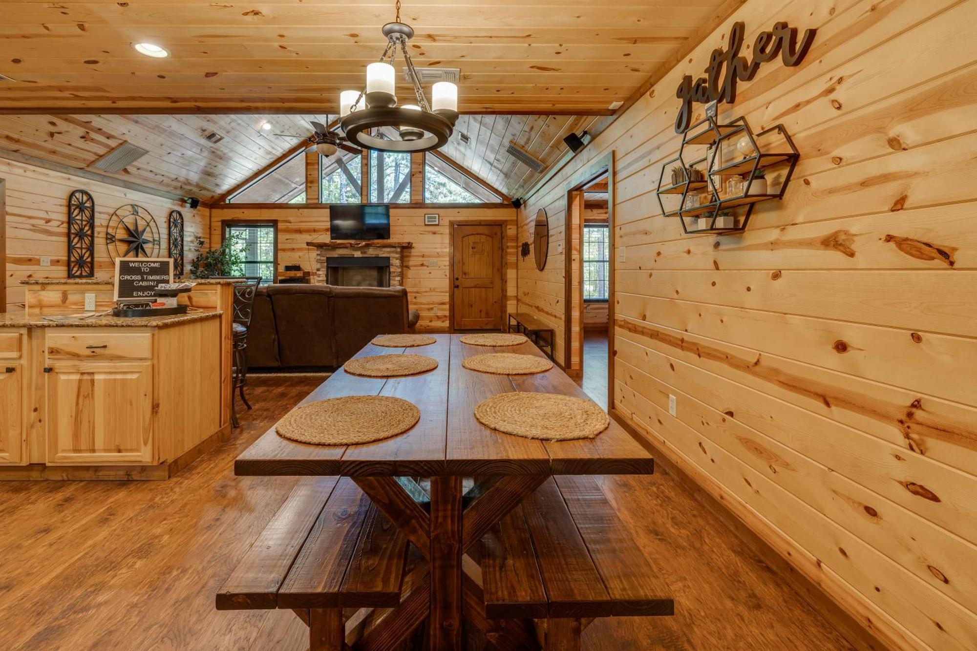 Cross Timbers Cabin On The Grove'S 25-Acres Broken Bow Exteriér fotografie