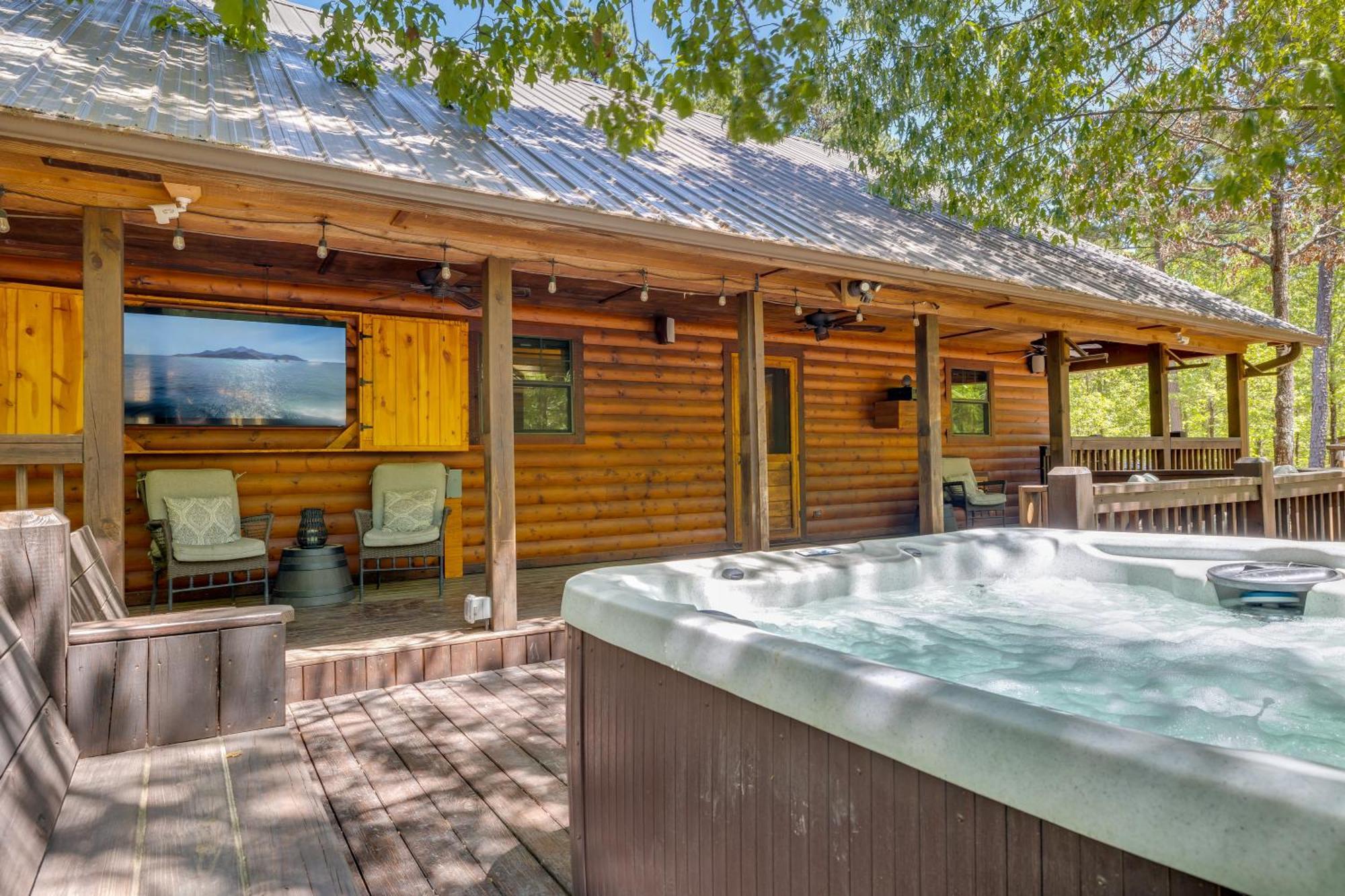 Cross Timbers Cabin On The Grove'S 25-Acres Broken Bow Exteriér fotografie
